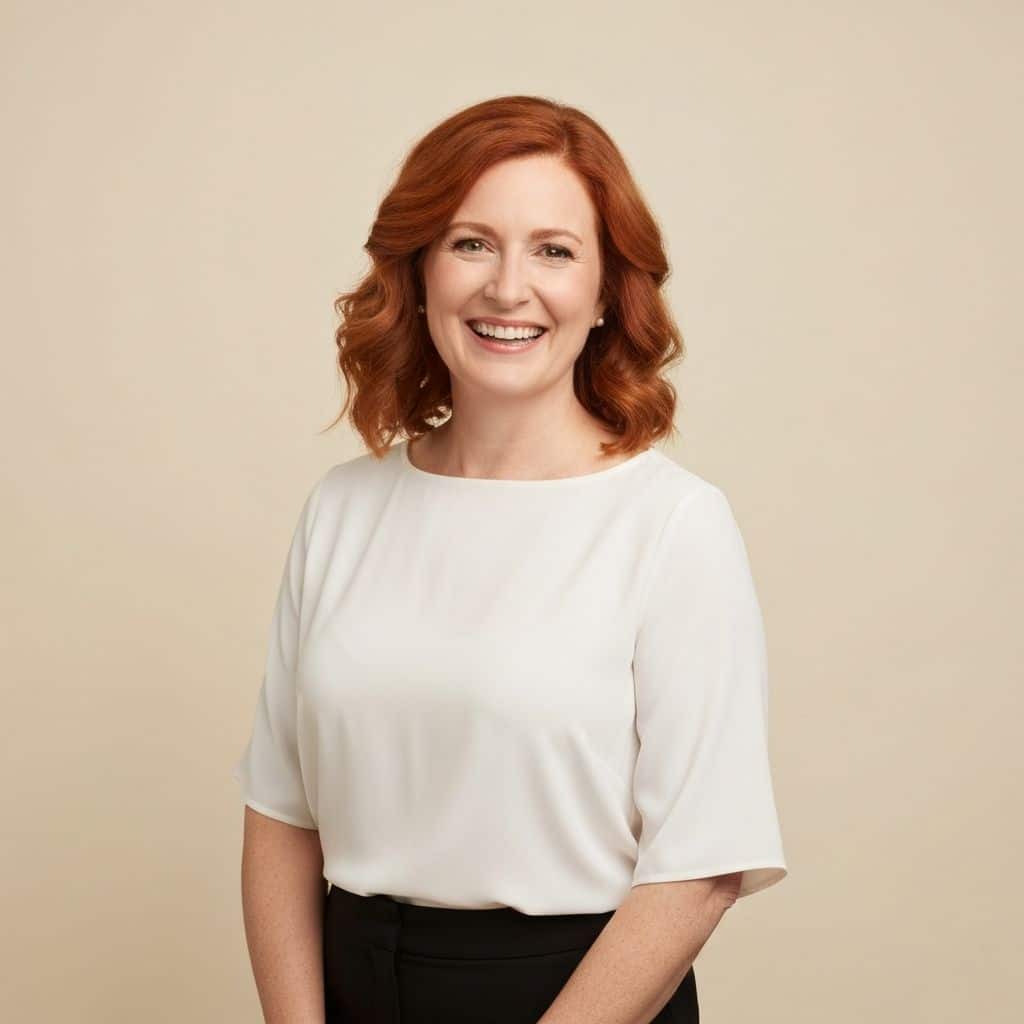 Professional Woman Smiling - Portrait Headshot